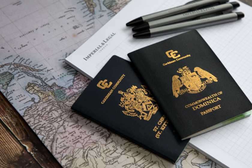 مدارک لازم برای اخذ شهروندی دومینیکا