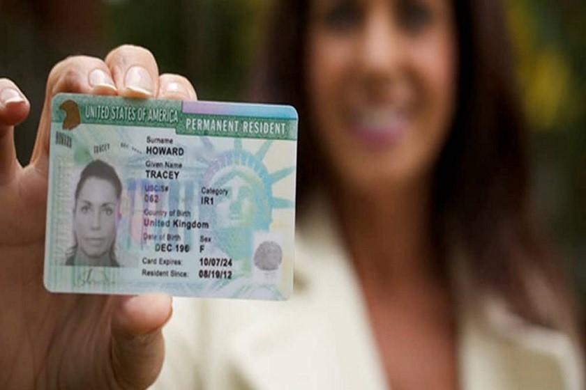 اقامت آمریکا به صورت دائم - گرین کارت